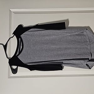 3/4 sleeve ringer tee
